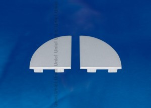Uniel набор заглушек для угл. профиля 571971(4 шт.) пластик, серебро, п/э UFE-N09 SILVER B (арт. 572233)