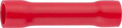 Гильза СВЕТОЗАР соединительная, изолированная, красная, сечение кабеля 0,5-1,5мм2, 19А, 10шт (арт. 49450-15)