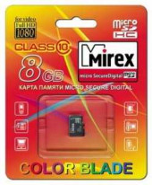 Ф/К Microsdhc 8Gb Class10 Mirex Без Адаптера (арт. 333573)