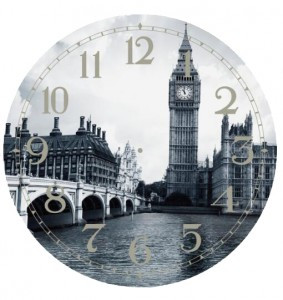 Часы настенные IRIT IR-649 Англия, d=30см, пластик/стекло, АА*1шт нет в компл (арт. 679704)