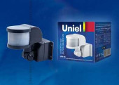 Uniel Usn-08-220R-1200W-3Lux-12М-0,6-1,5M/S-Bl, Датчик Движения, 1200Вт, Картон (арт. 425848)