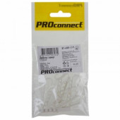 Дюбель-хомут 5-10 белый (10 шт.) PROCONNECT,07-4501-2-9 (арт. 656965)