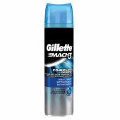 Гель для бритья 200 мл, GILLETTE (Жиллет) Mach3, "Успокаивающий кожу", для мужчин (арт. 602803)