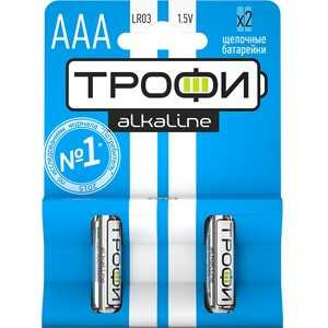Батарейка Трофи Lr03/286 Bl2 (арт. 63487) купить в интернет-магазине ТОО Снабжающая компания от 245 T, а также и другие R03/AAA 286 батарейки (мизинчиковые) на сайте dulat.kz оптом и в розницу