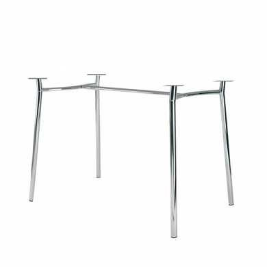 Рама стола для столовых, кафе, дома "Tiramisu Duo" (1200х800 мм), хром (арт. 531049)