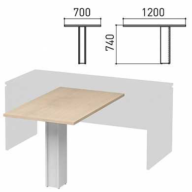 Столешница брифинг-стола "Директ", 1200х700х740 мм, дуб шамони, 401508-430 (арт. 640945)