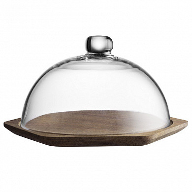 Тарелка для сыра деревянная с крышкой Modern kitchen (арт. 1401.196V)