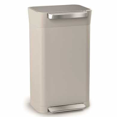 Контейнер для мусора с прессом Titan 30 л серый (арт. 30036)