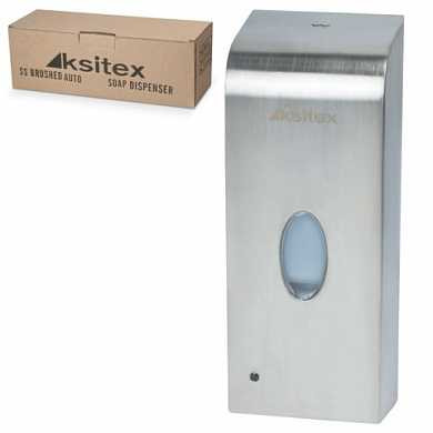 Диспенсер для жидкого мыла KSITEX, сенсорный, 1 литр, наливной, нержавеющая сталь, ASD-7961М (арт. 601825)