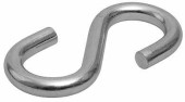 Крюк S-образный, 6мм, 2 шт, оцинкованный, ЗУБР (арт. 4-304566-06)