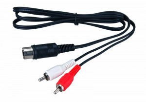 Шнур DIN 5PIN Plug - 2 RCA Plug 1.2М REXANT цена за шт (10), 17-2512-4 (арт. 612253)