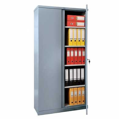 Шкаф металлический офисный ПРАКТИК "M-18", 1830х915х370 мм, 45 кг, разборный (арт. 290470)