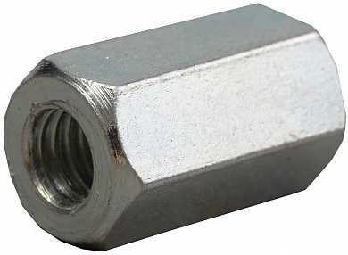 Гайка переходная, DIN 6334, M6, 5 шт, оцинкованная, ЗУБР (арт. 4-303756-06) купить в интернет-магазине ТОО Снабжающая компания от 343 T, а также и другие Болты, гайки, шайбы на сайте dulat.kz оптом и в розницу