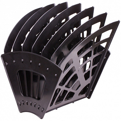 Лоток для бумаг веерный OfficeSpace, 7-ти секционный, черный (арт. 241107) купить в интернет-магазине ТОО Снабжающая компания от 3 283 T, а также и другие Лотки вертикальные (стойки-уголки) на сайте dulat.kz оптом и в розницу