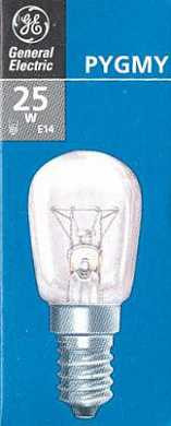 Лампа накаливания Ge P1 E14 25W Для Холодильников И Шв.Машин Прозрачная 91955 (арт. 14546)