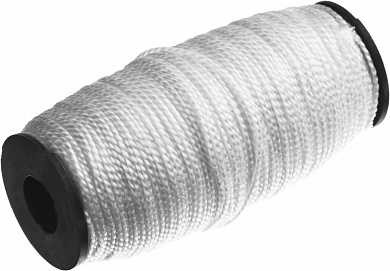 Шнур кручёный полипропиленовый СИБИН, диаметр - 1,5 мм, длина - 100 м (катушка), 29 кгс (арт. 50528)