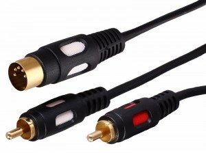 Шнур DIN 5PIN Plug - 2 RCA Plug 1.5М (GOLD) REXANT цена за шт (10), 17-2512 (арт. 612252) купить в интернет-магазине ТОО Снабжающая компания от 2 499 T, а также и другие Аналоговые (Rca, Scart, Jack) на сайте dulat.kz оптом и в розницу