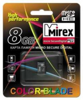 Ф/К Microsdhc 8Gb Class4 Mirex Без Адаптера (арт. 318547)