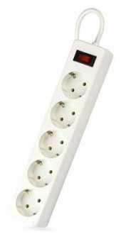 Сетевой фильтр Smartbuy, с USB, 10А, 5 розеток, 3м, белый, SBSP-30U-W (арт. 655092)