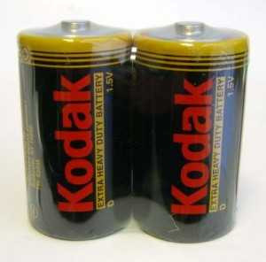 Батарейка Kodak R20/373 2S (арт. 6142) купить в интернет-магазине ТОО Снабжающая компания от 637 T, а также и другие R20/D 373 батарейки на сайте dulat.kz оптом и в розницу