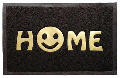 Коврик придверный Vortex "Home", 40х60см, коричневый, пористый, ПВХ, 22405 (арт. 599406) купить в интернет-магазине ТОО Снабжающая компания от 2 842 T, а также и другие Придверные коврики на сайте dulat.kz оптом и в розницу