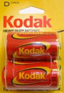 Батарейка Kodak R20/373 Bl2 (арт. 3653)