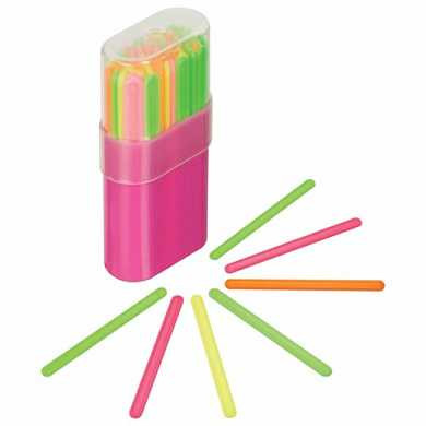 Счетные палочки СТАММ (30 штук) многоцветные, в пластиковом пенале, СП06 (арт. 103783)