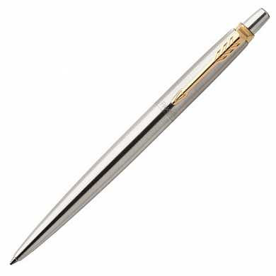 Ручка подарочная гелевая PARKER "Jotter Stainless Steel GT", серебристый корпус, позолоченные детали, черная, 2020647 (арт. 142843) купить в интернет-магазине ТОО Снабжающая компания от 25 872 T, а также и другие Ручки класса "VIP" подарочные на сайте dulat.kz оптом и в розницу