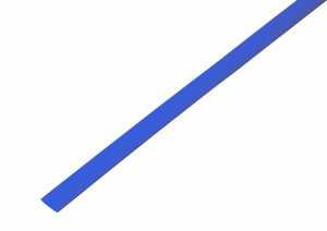 Трубка термоусадочная Rexant 8.0/4.0мм, синяя, 20-8005 (арт. 607775)
