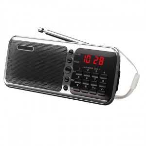 Радиоприемник Сигнал РП-226, 2xR6, аккумулятор 5В 400мАч, 220В, FM, USB, microSD, дисплей, 111х29х63мм, черный, 17828 (арт. 641313) купить в интернет-магазине ТОО Снабжающая компания от 11 760 T, а также и другие Радиоприемники, передатчики, рации на сайте dulat.kz оптом и в розницу