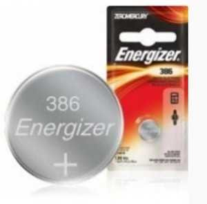 Батарейка Energizer Silver Oxide 386 Bl1 (арт. 449872)