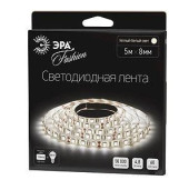 ЭРА Лента св/д 12V 4.8W/m 60Led/m IP65 Теплый белый 5м 2K (герм.) SMD3528 LS3528-60LED-IP65-WW ECO (арт. 418165)