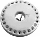 Космос Фонарь 3031Led (4Xlr6) 24Светодиод. Бел./Пластик, Кемпинг Нло, Магнит (арт. 29019)