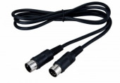 Шнур DIN 5PIN Plug - DIN 5PIN Plug 1.2М REXANT цена за шт (10), 17-2522-4 (арт. 612251)
