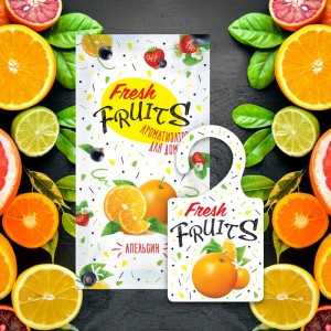 Освежитель воздуха Greenfield Fresh Fruits "Апельсин", пакет 8г, АР-25 (арт. 645294)