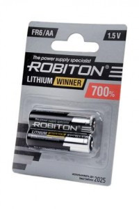 Э/п Robiton WINNER FR6 BL2 (арт. 526155) купить в интернет-магазине ТОО Снабжающая компания от 1 911 T, а также и другие R6/AA 316 батарейки (пальчиковые) на сайте dulat.kz оптом и в розницу