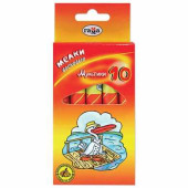 Восковые мелки утолщенные ГАММА "Мультики", 10 цветов, 261002 (арт. 224988)
