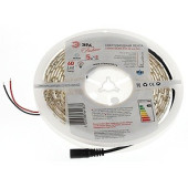 ЭРА Лента св/д 12V 4.8W/m 60Led/m IP65 Холодный белый 5м (герм.) SMD3528 LS3528-60LED-IP65-W, ECO (арт. 485429)
