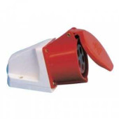 Iek Розетка Стационарная Сси-125 32А-6Ч/200/346-240/415В 3Р+Ре+N Ip44 Magnum Psn12-032-5 (арт. 515668)