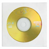 Диск CD-R VS, 700 Mb, 52х, бумажный конверт (арт. 511554)