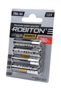Э/п Robiton WINNER FR6 BL4 (арт. 526156) купить в интернет-магазине ТОО Снабжающая компания от 1 764 T, а также и другие R6/AA 316 батарейки (пальчиковые) на сайте dulat.kz оптом и в розницу