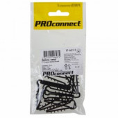 Дюбель-хомут 5-10 черный, прямоугольный (10 шт.) PROCONNECT,07-4621-9 (арт. 656970)