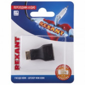 Переходник аудио гн.HDMI - шт.mini HDMI, BL1, (10), REXANT 06-0175-A (арт. 661971)