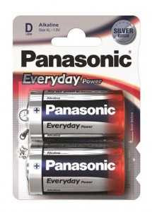 Батарейка Panasonic Everyday Lr20/373 Bl2 (Standard 214526) (арт. 423664)