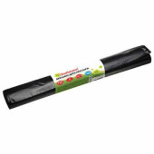 Мешки д/мусора 240л, 5 штук, ПВД 90х130см (±5%), 30мкм, чёрные, ЛЮБАША эконом, 605338 (арт. 605338)