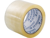 ЛЕНТА КЛЕЙКАЯ - 80ММХ66М ПРОЗРАЧ