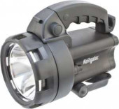 Navigator Фонарь Npt-Sp09-Accu (Акк. 4V 4Ah) 1Светодиод.4W + 4Светодиод. Черн./Пластик, 4 Режима, Автозу 94963 (арт. 423571)