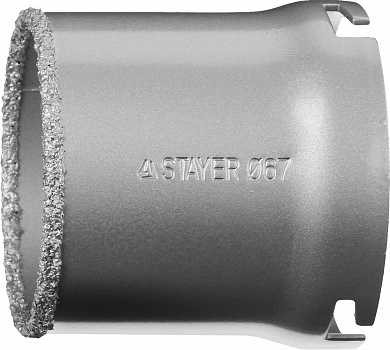 Коронка STAYER "PROFESSIONAL" кольцевая с карбидно-вольфрамовой крошкой, d=67мм (арт. 33345-67) купить в интернет-магазине ТОО Снабжающая компания от 2 891 T, а также и другие Коронки на сайте dulat.kz оптом и в розницу