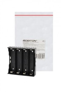 Батареечный отсек ROBITON Bh4x18650/pins с выводами для пайки PK1, 14116 (арт. 612966) купить в интернет-магазине ТОО Снабжающая компания от 2 744 T, а также и другие Прочие аккумуляторы на сайте dulat.kz оптом и в розницу