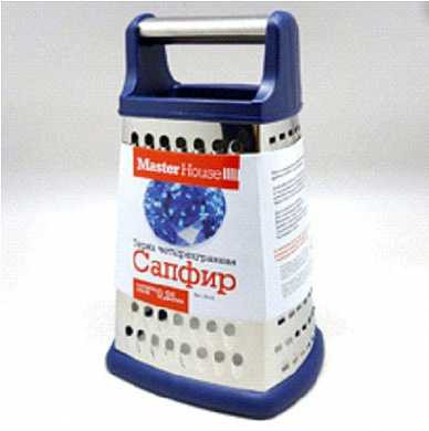 Терка четырехгранная MasterHouse Сапфир, высота 22см, нержавеющая сталь, 60118 (арт. 558118) купить в интернет-магазине ТОО Снабжающая компания от 3 479 T, а также и другие Ножи, терки, разделочные доски на сайте dulat.kz оптом и в розницу Терка четырехгранная MasterHouse Сапфир, высота 22см, нержавеющая сталь, 60118 (арт. 558118) купить в интернет-магазине ТОО Снабжающая компания от 3 479 T, а также и другие Ножи, терки, разделочные доски на сайте dulat.kz оптом и в розницу